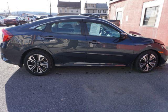 2017 Cosmic Blue Metallic /Black Honda Civic EX-T (19XFC1F38HE) with an 1.5L I-4 gasoline direct injection engine, located at 312 Centre Ave, Schuylkill Haven, PA, 17972, (570) 593-5278, 40.638130, -76.177383 - Photo#15