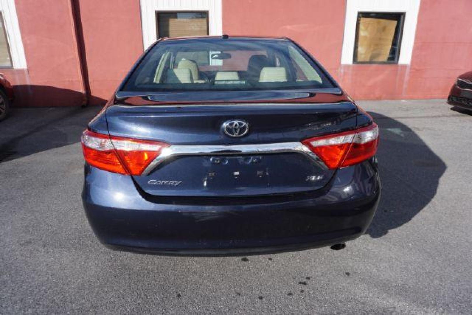 2016 Blue Crush Metallic /Almond Toyota Camry XLE (4T1BF1FK6GU) with an 2.5L I-4 DOHC engine, located at 312 Centre Ave, Schuylkill Haven, PA, 17972, (570) 593-5278, 40.638130, -76.177383- Photo#56