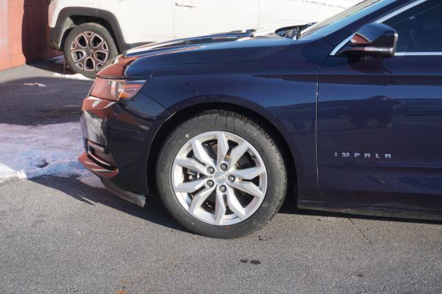 2018 Blue Velvet Metallic /Jet Black Chevrolet Impala 1LT (2G1105S34J9) with an Ecotec 2.5L I-4 gasoline direct injection engine, located at 312 Centre Ave, Schuylkill Haven, PA, 17972, (570) 593-5278, 40.638130, -76.177383 - Photo#3