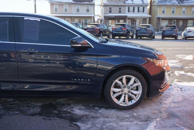 2018 Blue Velvet Metallic /Jet Black Chevrolet Impala 1LT (2G1105S34J9) with an Ecotec 2.5L I-4 gasoline direct injection engine, located at 312 Centre Ave, Schuylkill Haven, PA, 17972, (570) 593-5278, 40.638130, -76.177383 - Photo#20