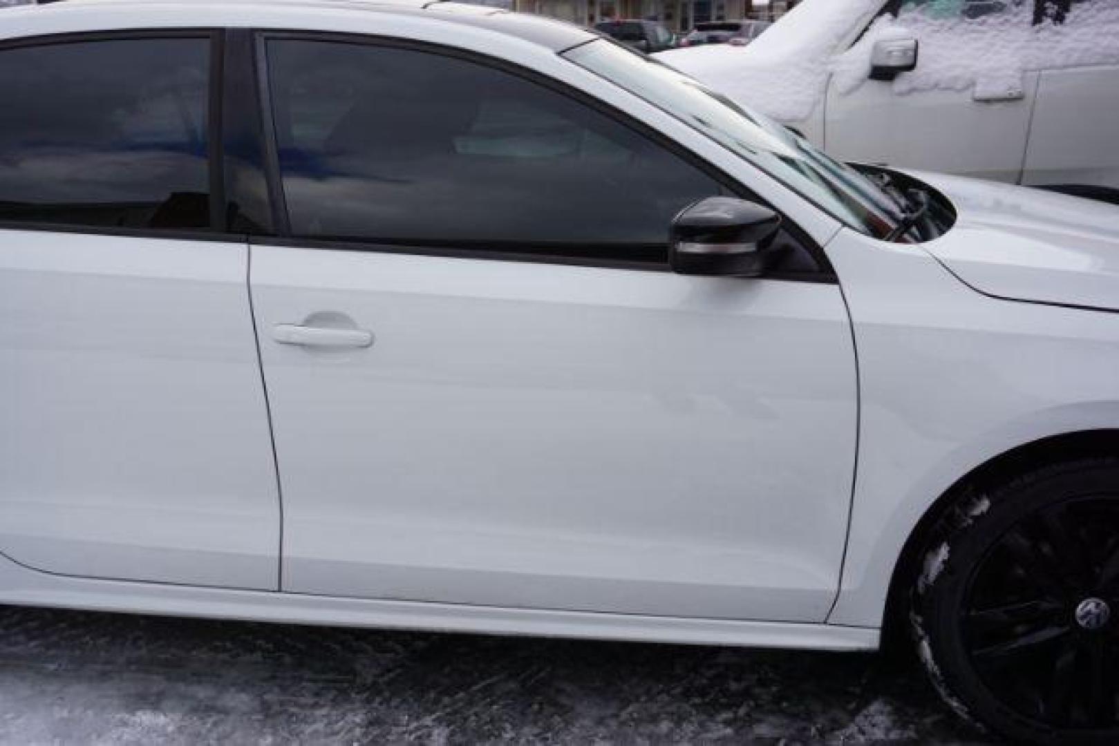 2018 Pure White w/Black Roof /Titan Black w/Black Headliner Volkswagen Jetta 1.8T SE Sport (3VWD17AJ9JM) with an 1.8L I-4 gasoline direct injection engine, located at 312 Centre Ave, Schuylkill Haven, PA, 17972, (570) 593-5278, 40.638130, -76.177383 - Photo#23