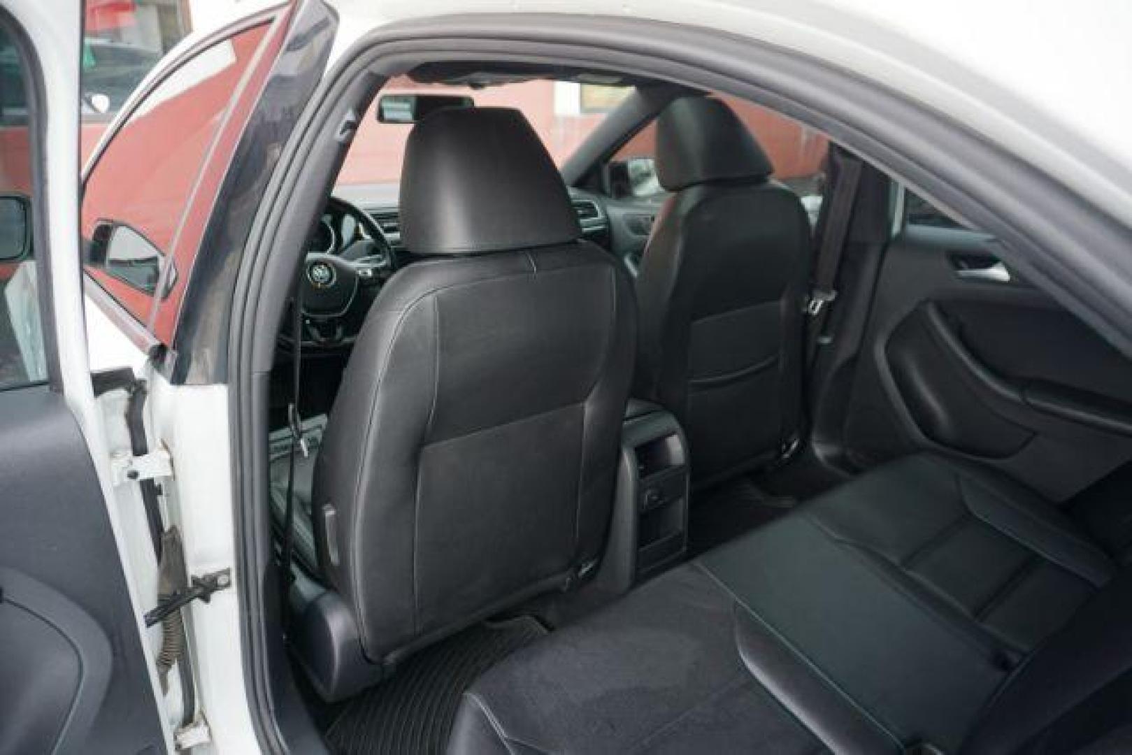 2018 Pure White w/Black Roof /Titan Black w/Black Headliner Volkswagen Jetta 1.8T SE Sport (3VWD17AJ9JM) with an 1.8L I-4 gasoline direct injection engine, located at 312 Centre Ave, Schuylkill Haven, PA, 17972, (570) 593-5278, 40.638130, -76.177383 - Photo#38