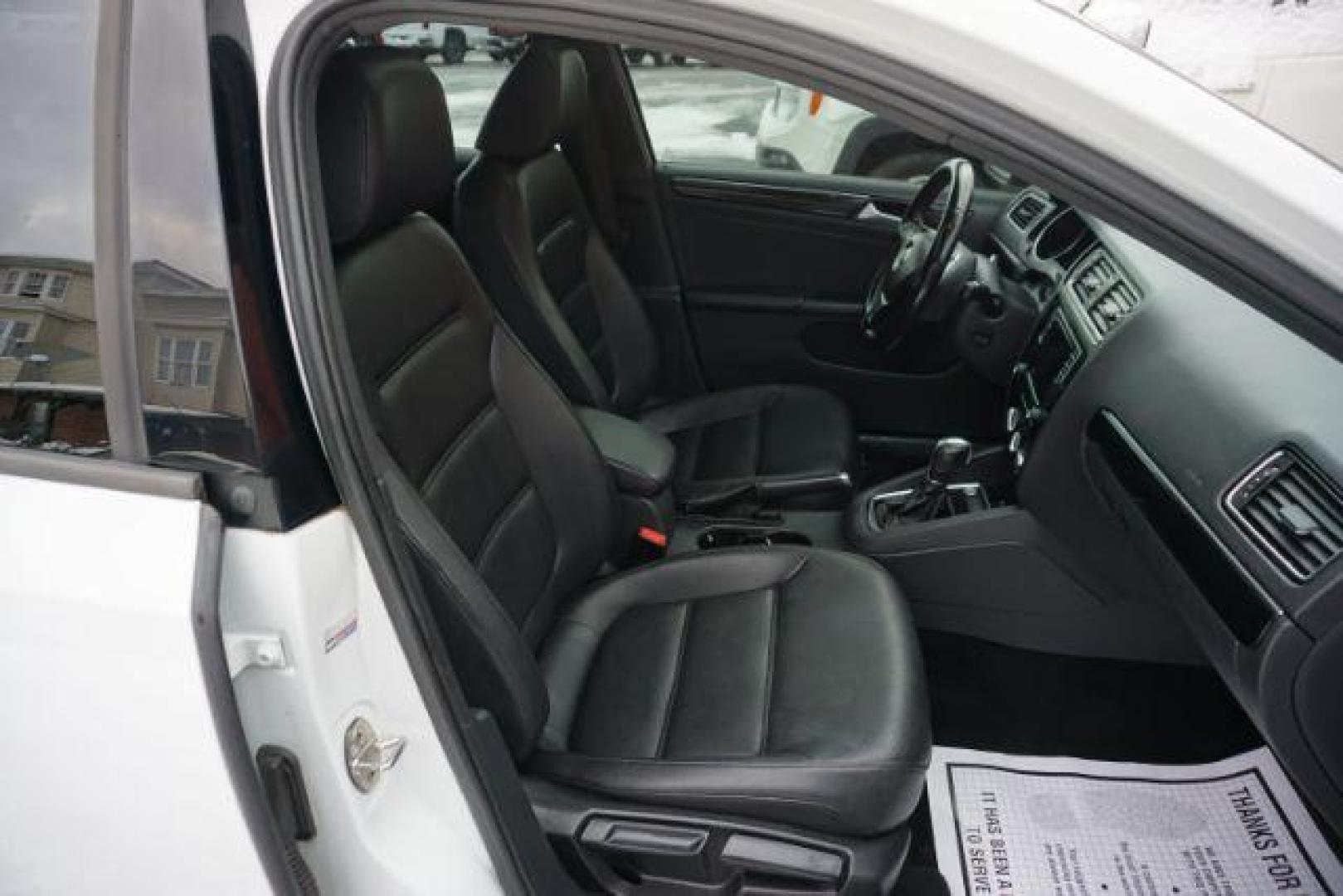 2018 Pure White w/Black Roof /Titan Black w/Black Headliner Volkswagen Jetta 1.8T SE Sport (3VWD17AJ9JM) with an 1.8L I-4 gasoline direct injection engine, located at 312 Centre Ave, Schuylkill Haven, PA, 17972, (570) 593-5278, 40.638130, -76.177383 - Photo#47