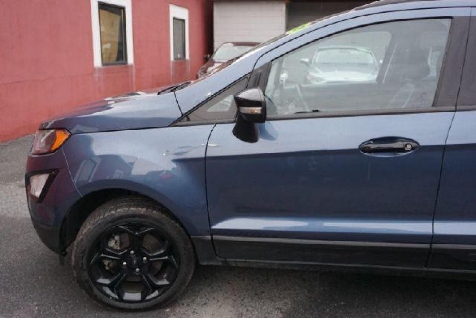 2021 Blue Metallic /Ebony Black Ford EcoSport SES (MAJ6S3JL4MC) with an 2L I-4 gasoline direct injection engine, located at 312 Centre Ave, Schuylkill Haven, PA, 17972, (570) 593-5278, 40.638130, -76.177383 - Photo#1