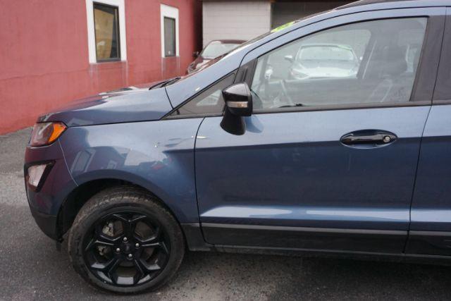 2021 Blue Metallic /Ebony Black Ford EcoSport SES (MAJ6S3JL4MC) with an 2L I-4 gasoline direct injection engine, located at 312 Centre Ave, Schuylkill Haven, PA, 17972, (570) 593-5278, 40.638130, -76.177383 - Photo#1