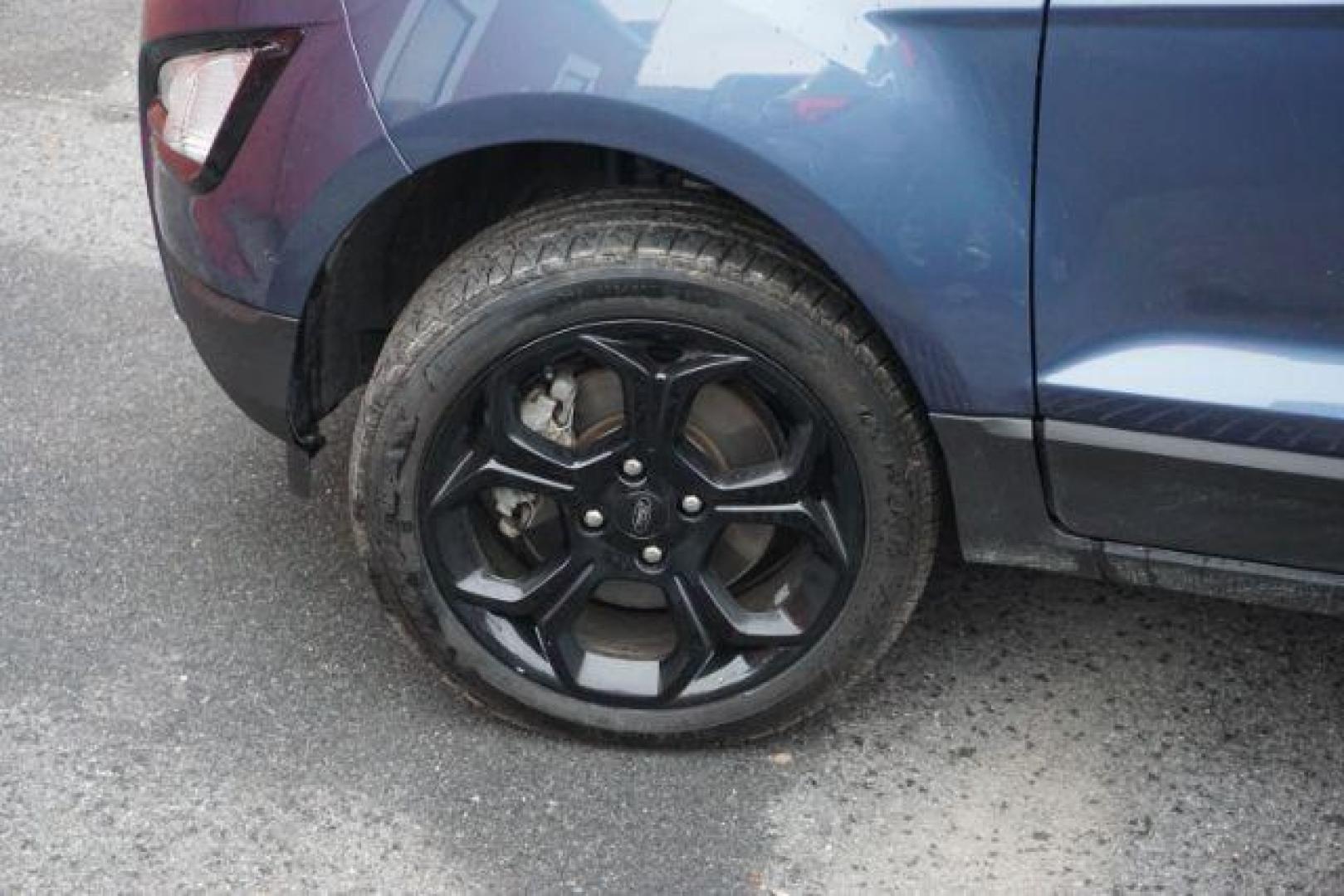 2021 Blue Metallic /Ebony Black Ford EcoSport SES (MAJ6S3JL4MC) with an 2L I-4 gasoline direct injection engine, located at 312 Centre Ave, Schuylkill Haven, PA, 17972, (570) 593-5278, 40.638130, -76.177383 - Photo#3