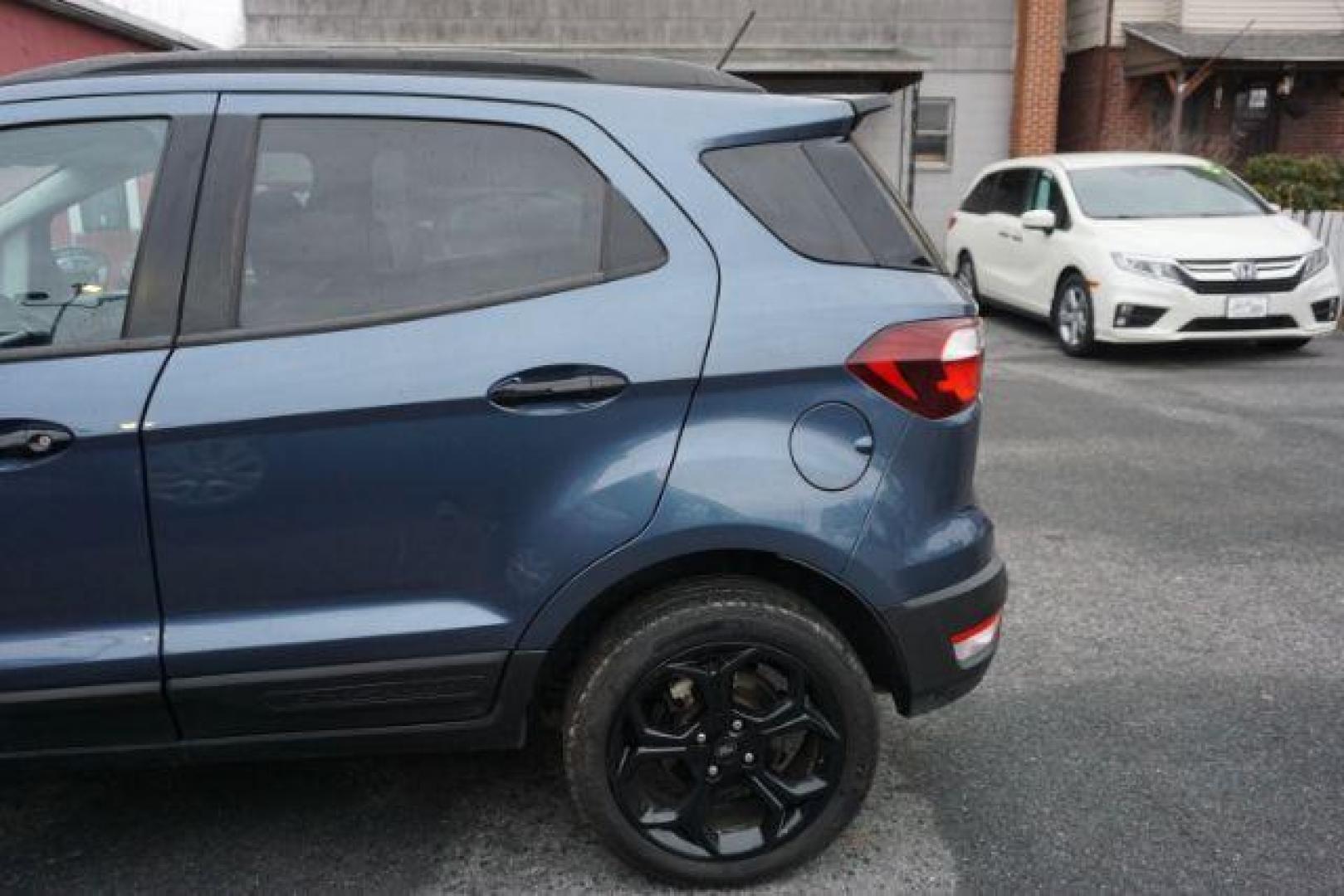 2021 Blue Metallic /Ebony Black Ford EcoSport SES (MAJ6S3JL4MC) with an 2L I-4 gasoline direct injection engine, located at 312 Centre Ave, Schuylkill Haven, PA, 17972, (570) 593-5278, 40.638130, -76.177383 - Photo#4