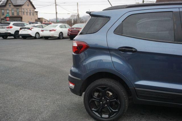 2021 Blue Metallic /Ebony Black Ford EcoSport SES (MAJ6S3JL4MC) with an 2L I-4 gasoline direct injection engine, located at 312 Centre Ave, Schuylkill Haven, PA, 17972, (570) 593-5278, 40.638130, -76.177383 - Photo#13