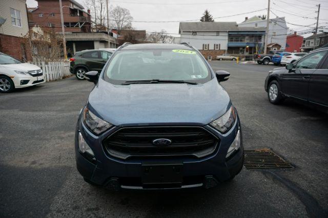 2021 Blue Metallic /Ebony Black Ford EcoSport SES (MAJ6S3JL4MC) with an 2L I-4 gasoline direct injection engine, located at 312 Centre Ave, Schuylkill Haven, PA, 17972, (570) 593-5278, 40.638130, -76.177383 - Photo#18
