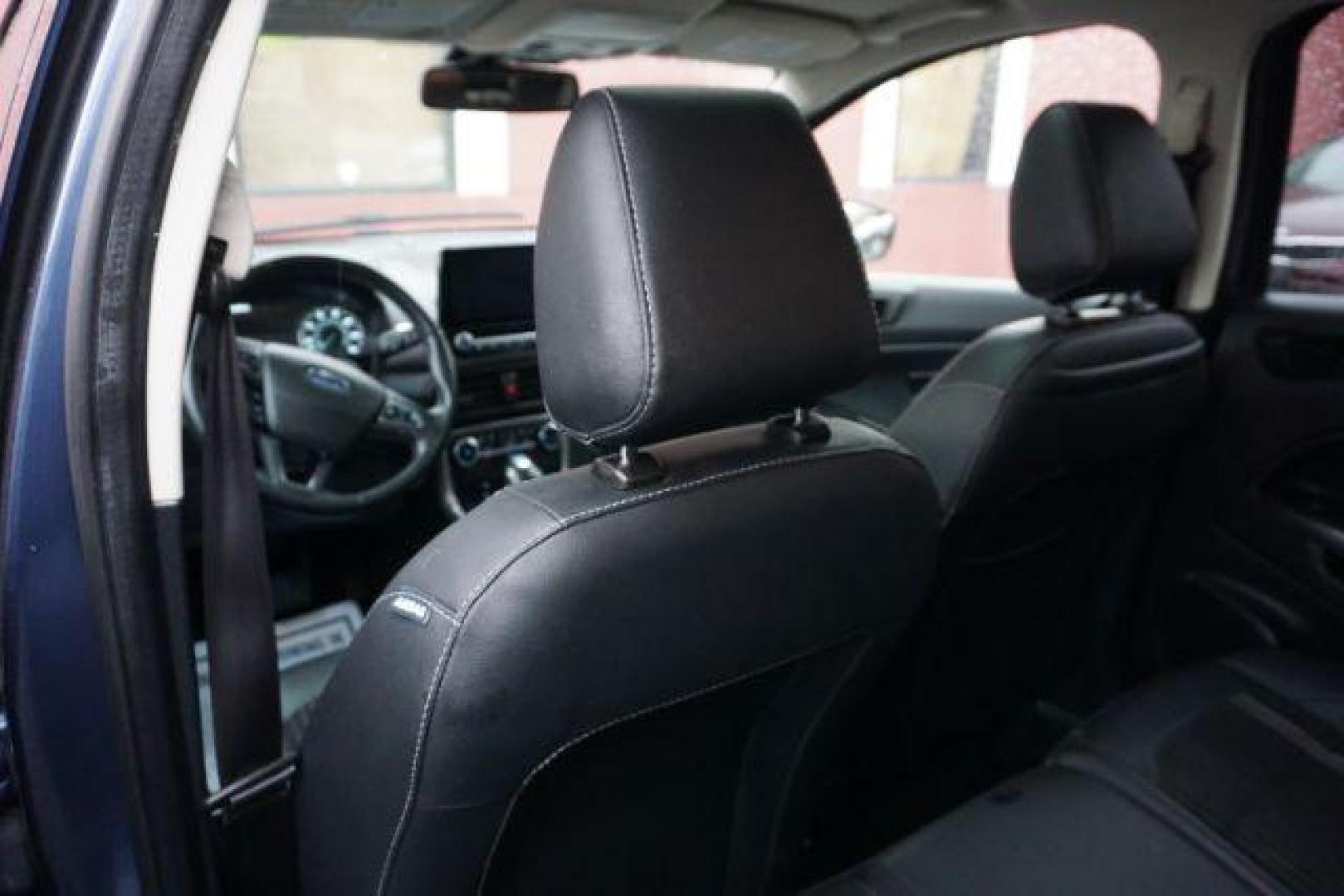 2021 Blue Metallic /Ebony Black Ford EcoSport SES (MAJ6S3JL4MC) with an 2L I-4 gasoline direct injection engine, located at 312 Centre Ave, Schuylkill Haven, PA, 17972, (570) 593-5278, 40.638130, -76.177383 - Photo#34