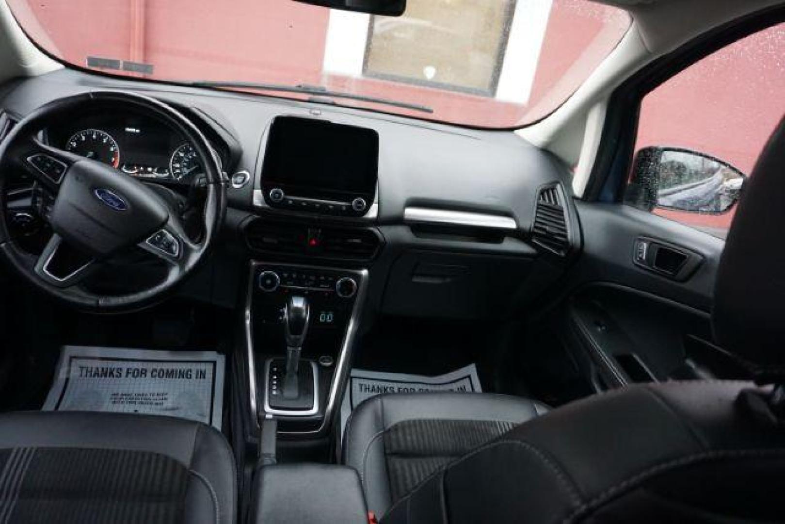 2021 Blue Metallic /Ebony Black Ford EcoSport SES (MAJ6S3JL4MC) with an 2L I-4 gasoline direct injection engine, located at 312 Centre Ave, Schuylkill Haven, PA, 17972, (570) 593-5278, 40.638130, -76.177383 - Photo#35