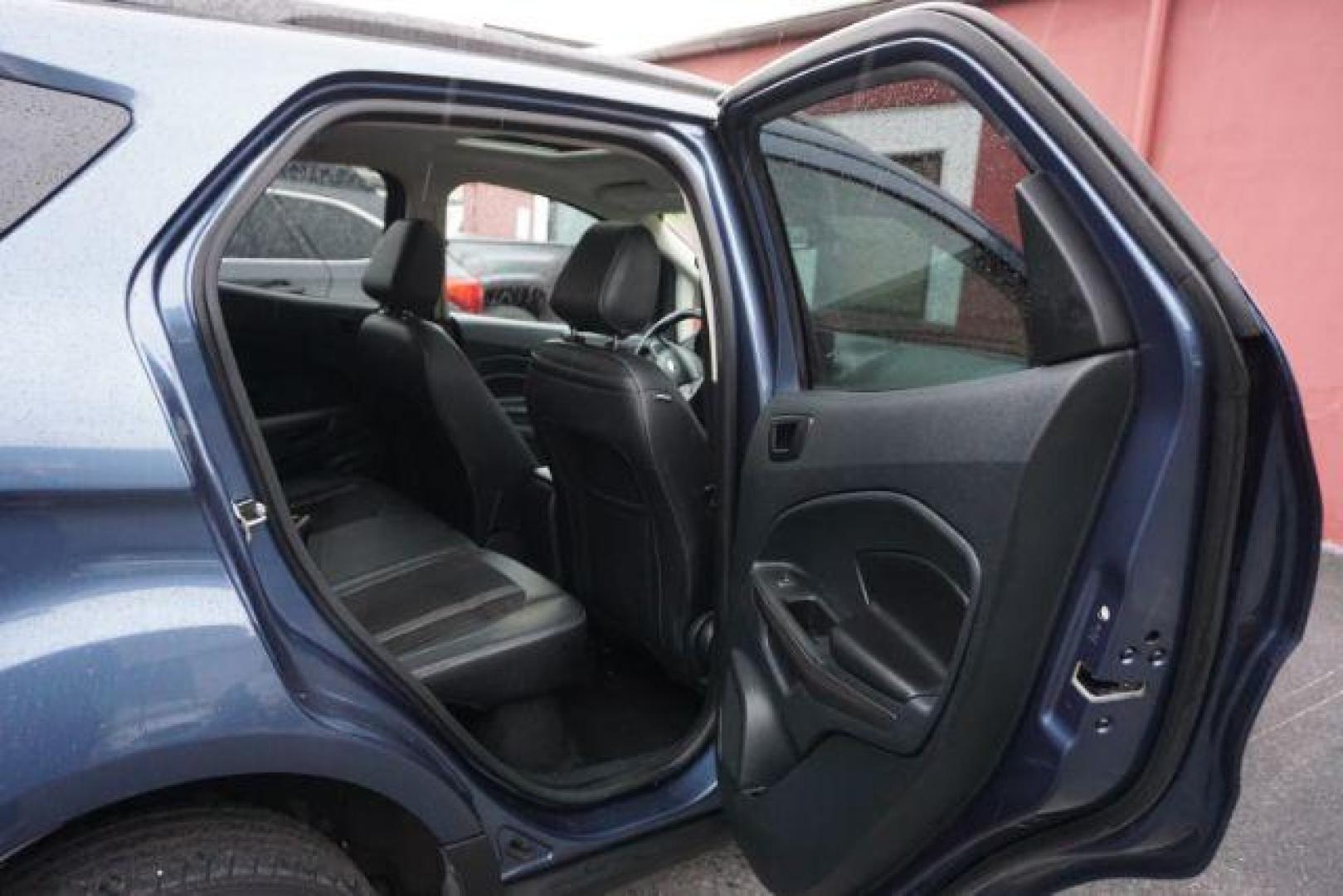 2021 Blue Metallic /Ebony Black Ford EcoSport SES (MAJ6S3JL4MC) with an 2L I-4 gasoline direct injection engine, located at 312 Centre Ave, Schuylkill Haven, PA, 17972, (570) 593-5278, 40.638130, -76.177383 - Photo#37