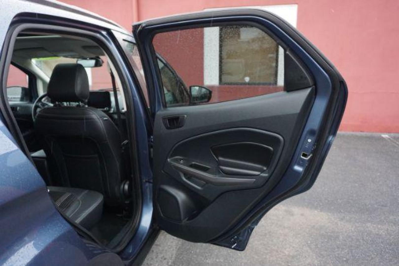 2021 Blue Metallic /Ebony Black Ford EcoSport SES (MAJ6S3JL4MC) with an 2L I-4 gasoline direct injection engine, located at 312 Centre Ave, Schuylkill Haven, PA, 17972, (570) 593-5278, 40.638130, -76.177383 - Photo#42