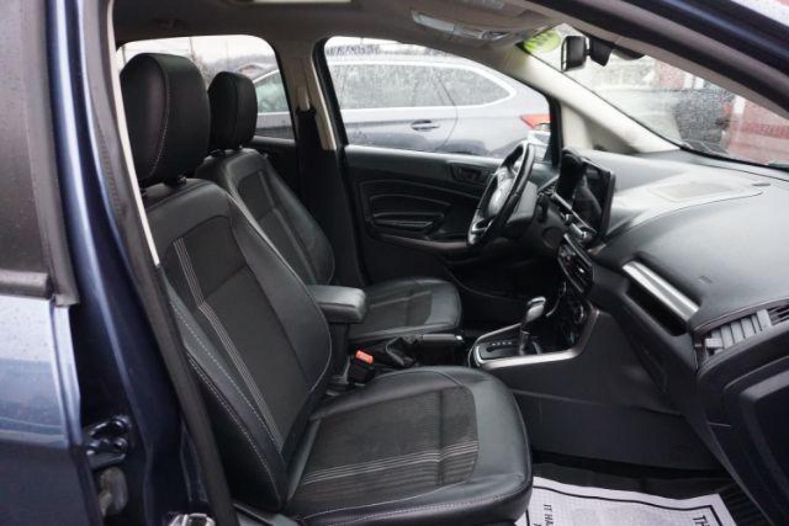 2021 Blue Metallic /Ebony Black Ford EcoSport SES (MAJ6S3JL4MC) with an 2L I-4 gasoline direct injection engine, located at 312 Centre Ave, Schuylkill Haven, PA, 17972, (570) 593-5278, 40.638130, -76.177383 - Photo#44