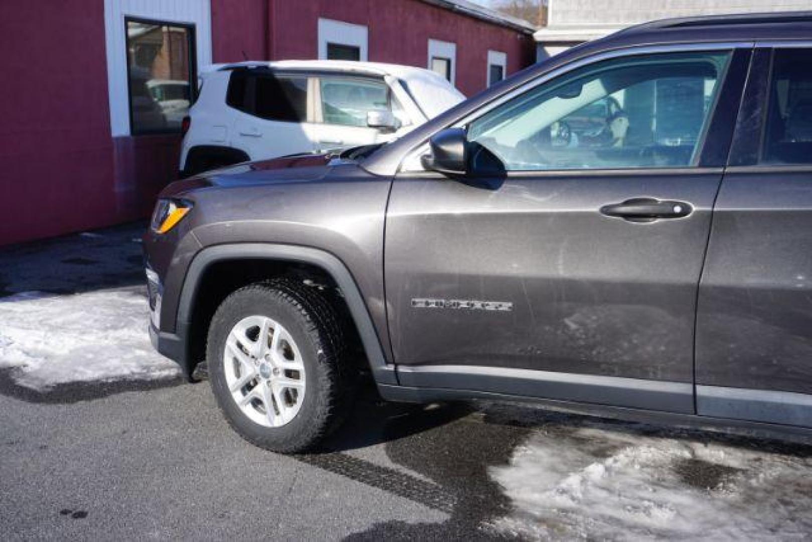 2019 Billet Silver Metallic Clearcoat Jeep Compass Sport 4x4 (3C4NJDAB9KT) , located at 312 Centre Ave, Schuylkill Haven, PA, 17972, (570) 593-5278, 40.638130, -76.177383 - Photo#1