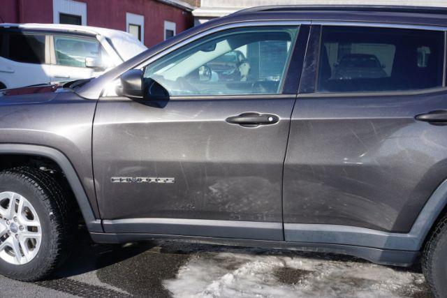 2019 Billet Silver Metallic Clearcoat Jeep Compass Sport 4x4 (3C4NJDAB9KT) , located at 312 Centre Ave, Schuylkill Haven, PA, 17972, (570) 593-5278, 40.638130, -76.177383 - Photo#2