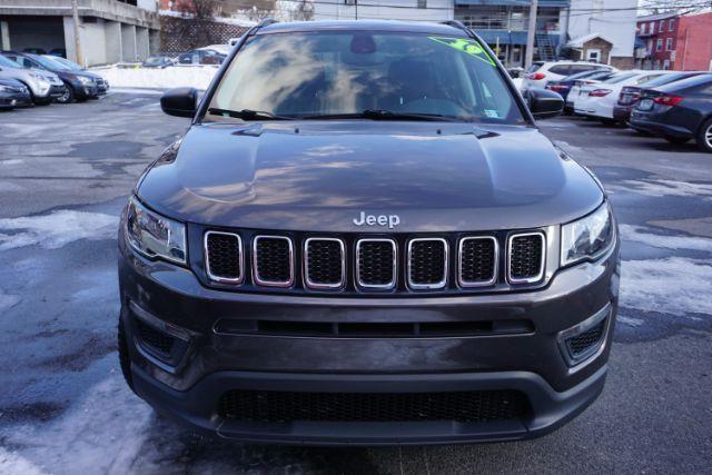 2019 Billet Silver Metallic Clearcoat Jeep Compass Sport 4x4 (3C4NJDAB9KT) , located at 312 Centre Ave, Schuylkill Haven, PA, 17972, (570) 593-5278, 40.638130, -76.177383 - Photo#23