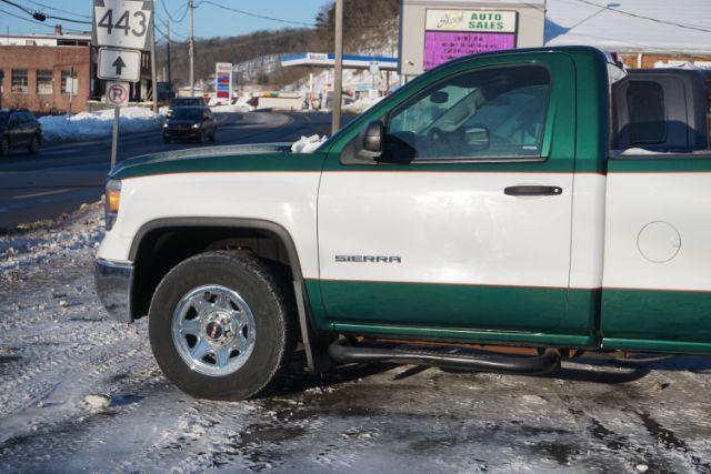 2014 Green and white /gray GMC Sierra 1500 sl (1GTN2TEC7EZ) , located at 312 Centre Ave, Schuylkill Haven, PA, 17972, (570) 593-5278, 40.638130, -76.177383 - Photo#1