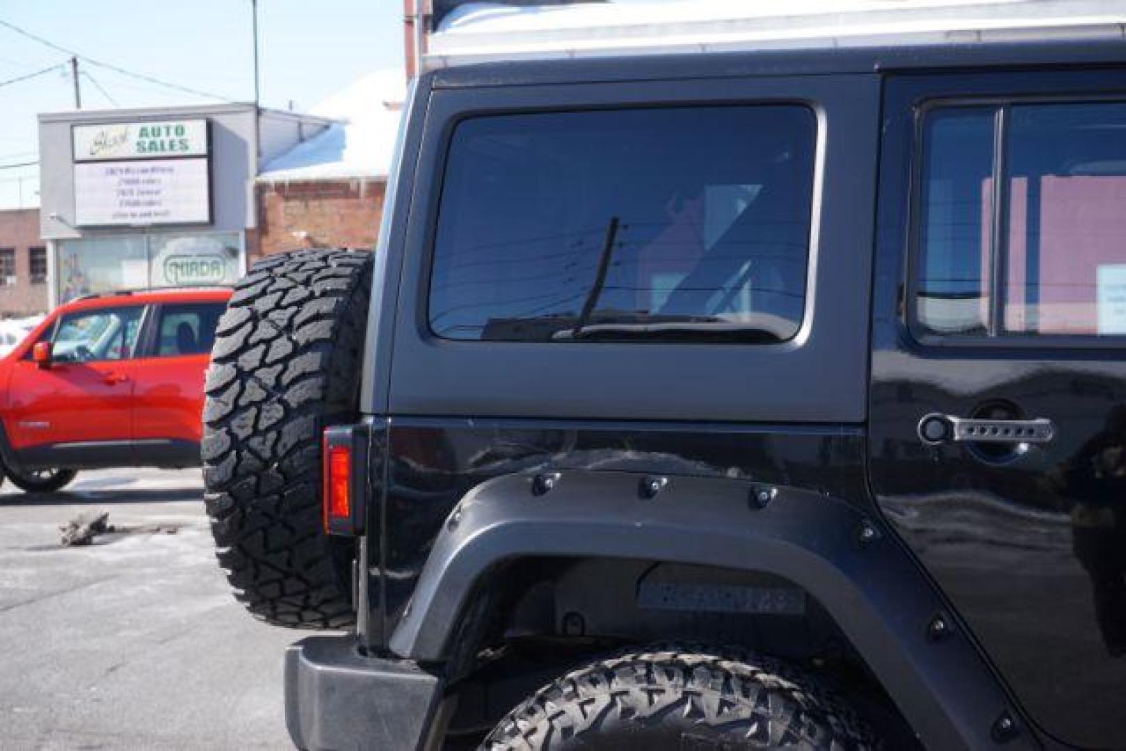 2018 Black Clearcoat /Black Jeep Wrangler JK Unlimited Sport 4x4 (1C4BJWDG3JL) with an Pentastar 3.6L V-6 DOHC engine, located at 312 Centre Ave, Schuylkill Haven, PA, 17972, (570) 593-5278, 40.638130, -76.177383 - Photo#3