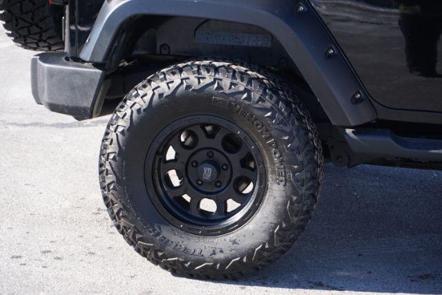 2018 Black Clearcoat /Black Jeep Wrangler JK Unlimited Sport 4x4 (1C4BJWDG3JL) with an Pentastar 3.6L V-6 DOHC engine, located at 312 Centre Ave, Schuylkill Haven, PA, 17972, (570) 593-5278, 40.638130, -76.177383 - Photo#4