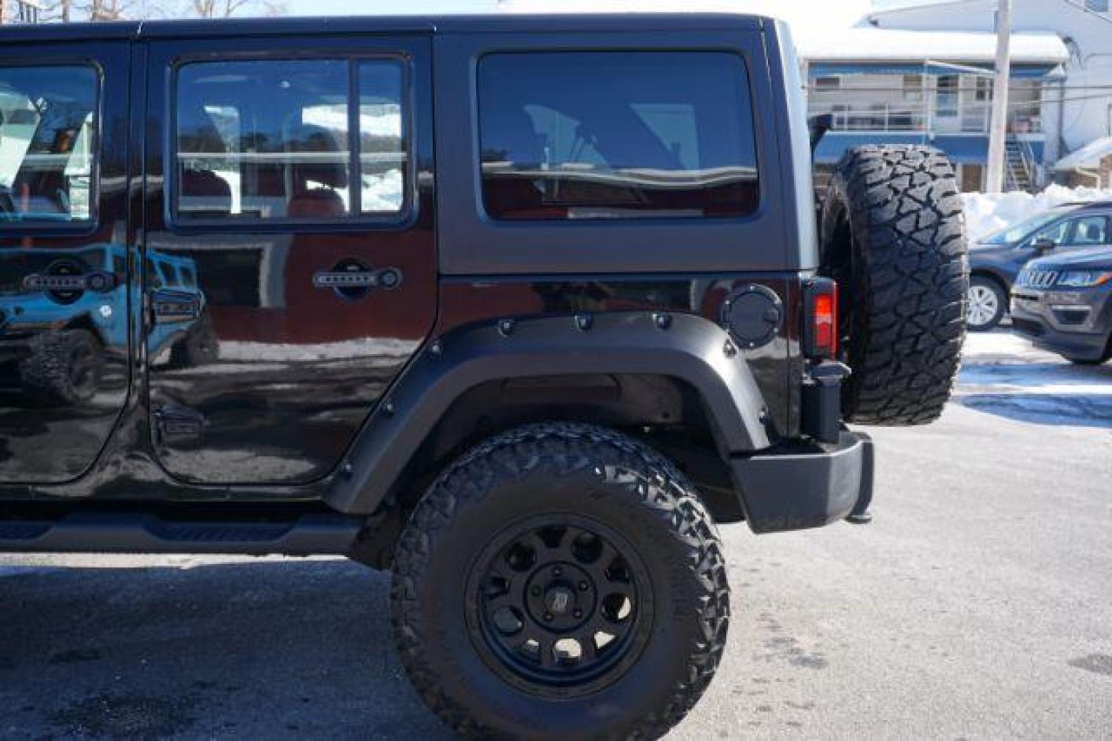 2018 Black Clearcoat /Black Jeep Wrangler JK Unlimited Sport 4x4 (1C4BJWDG3JL) with an Pentastar 3.6L V-6 DOHC engine, located at 312 Centre Ave, Schuylkill Haven, PA, 17972, (570) 593-5278, 40.638130, -76.177383 - Photo#18