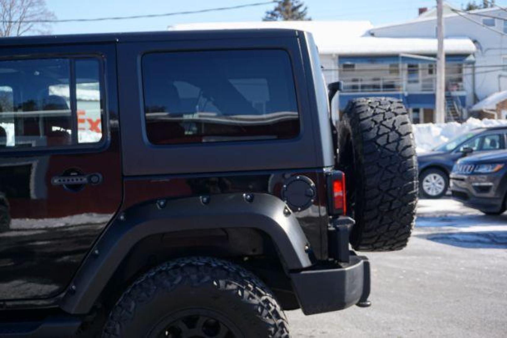 2018 Black Clearcoat /Black Jeep Wrangler JK Unlimited Sport 4x4 (1C4BJWDG3JL) with an Pentastar 3.6L V-6 DOHC engine, located at 312 Centre Ave, Schuylkill Haven, PA, 17972, (570) 593-5278, 40.638130, -76.177383 - Photo#20
