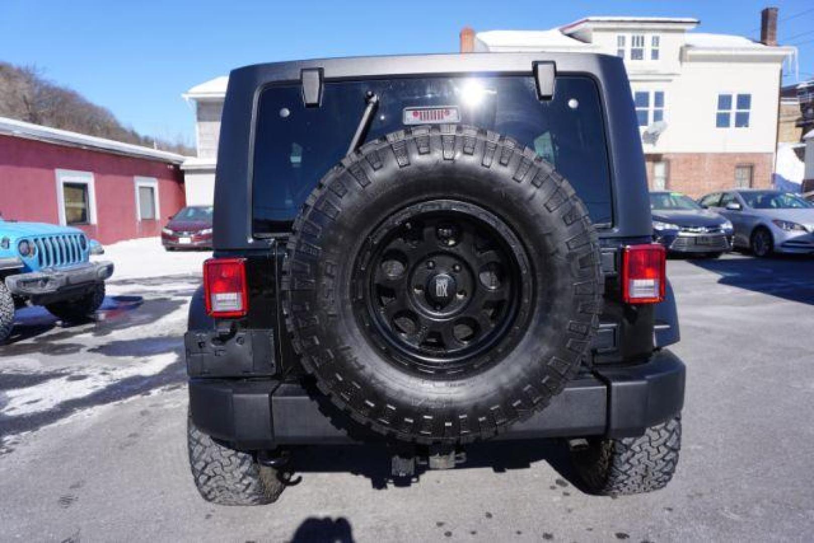 2018 Black Clearcoat /Black Jeep Wrangler JK Unlimited Sport 4x4 (1C4BJWDG3JL) with an Pentastar 3.6L V-6 DOHC engine, located at 312 Centre Ave, Schuylkill Haven, PA, 17972, (570) 593-5278, 40.638130, -76.177383 - Photo#23