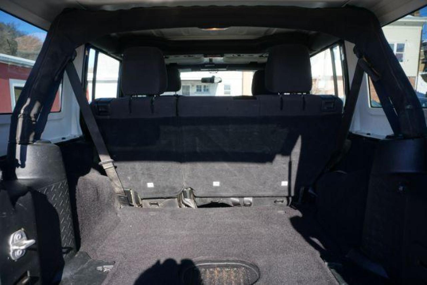 2018 Black Clearcoat /Black Jeep Wrangler JK Unlimited Sport 4x4 (1C4BJWDG3JL) with an Pentastar 3.6L V-6 DOHC engine, located at 312 Centre Ave, Schuylkill Haven, PA, 17972, (570) 593-5278, 40.638130, -76.177383 - Photo#26