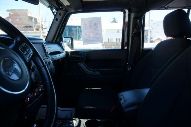 2018 Black Clearcoat /Black Jeep Wrangler JK Unlimited Sport 4x4 (1C4BJWDG3JL) with an Pentastar 3.6L V-6 DOHC engine, located at 312 Centre Ave, Schuylkill Haven, PA, 17972, (570) 593-5278, 40.638130, -76.177383 - Photo#28