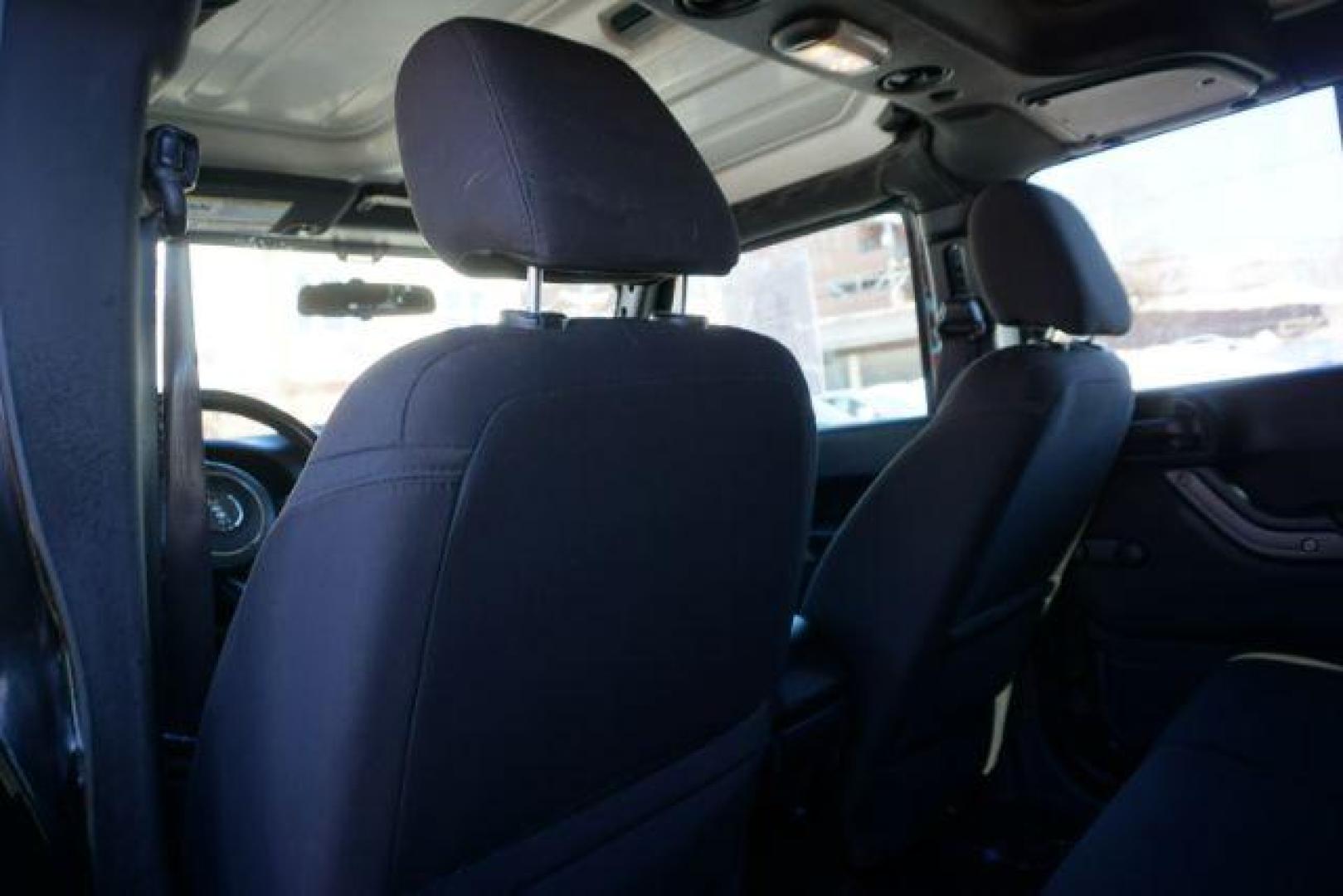 2018 Black Clearcoat /Black Jeep Wrangler JK Unlimited Sport 4x4 (1C4BJWDG3JL) with an Pentastar 3.6L V-6 DOHC engine, located at 312 Centre Ave, Schuylkill Haven, PA, 17972, (570) 593-5278, 40.638130, -76.177383 - Photo#37