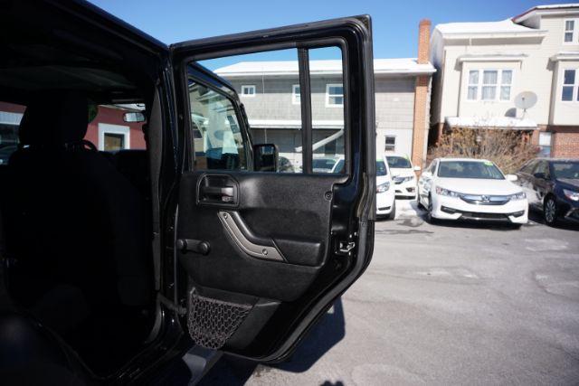 2018 Black Clearcoat /Black Jeep Wrangler JK Unlimited Sport 4x4 (1C4BJWDG3JL) with an Pentastar 3.6L V-6 DOHC engine, located at 312 Centre Ave, Schuylkill Haven, PA, 17972, (570) 593-5278, 40.638130, -76.177383 - Photo#46