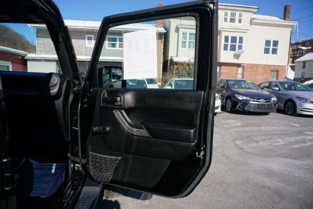 2018 Black Clearcoat /Black Jeep Wrangler JK Unlimited Sport 4x4 (1C4BJWDG3JL) with an Pentastar 3.6L V-6 DOHC engine, located at 312 Centre Ave, Schuylkill Haven, PA, 17972, (570) 593-5278, 40.638130, -76.177383 - Photo#51