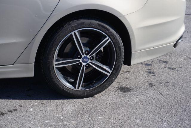 2015 Bronze Fire Metallic Tinted Clearcoat /Ebony Ford Fusion SE (3FA6P0T95FR) with an EcoBoost 2L I-4 gasoline direct injection engine, located at 312 Centre Ave, Schuylkill Haven, PA, 17972, (570) 593-5278, 40.638130, -76.177383 - Photo#8