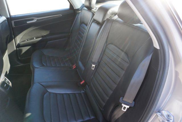 2015 Bronze Fire Metallic Tinted Clearcoat /Ebony Ford Fusion SE (3FA6P0T95FR) with an EcoBoost 2L I-4 gasoline direct injection engine, located at 312 Centre Ave, Schuylkill Haven, PA, 17972, (570) 593-5278, 40.638130, -76.177383 - Photo#37