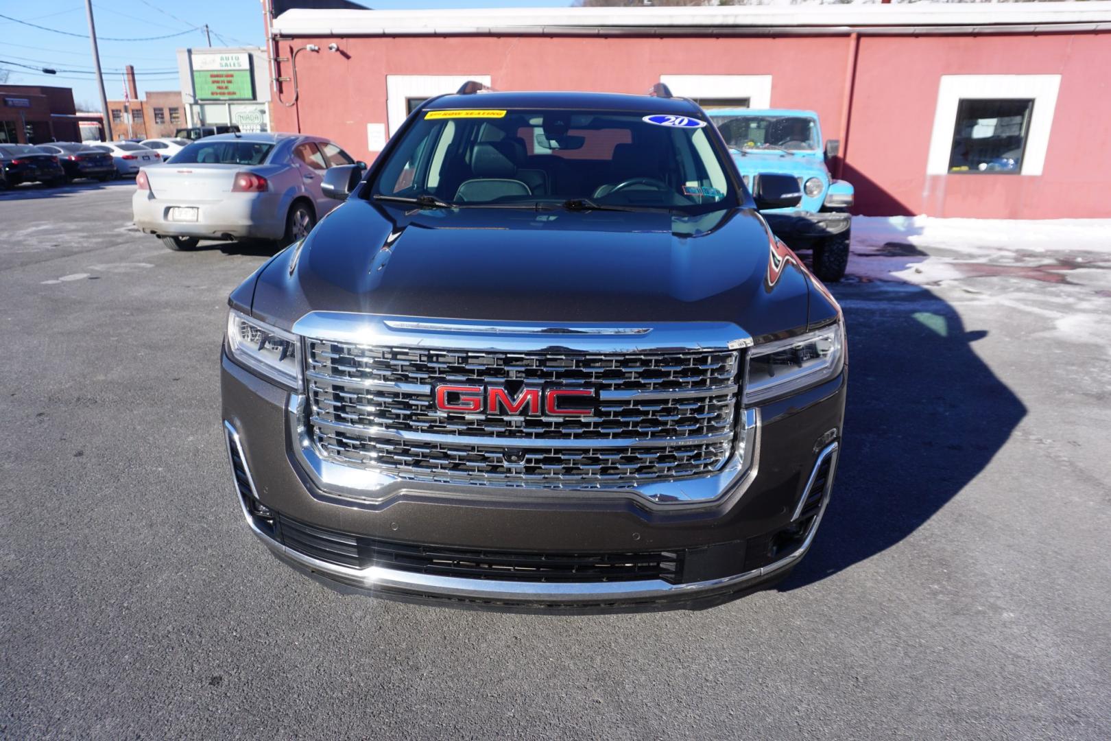 2020 Satin Steel Metallic /Dark Galvanized/Light Shale GMC ACADIA DENALI (1GKKNXLS7LZ) with an 3.6L V-6 gasoline direct injection engine, located at 312 Centre Ave, Schuylkill Haven, PA, 17972, (570) 593-5278, 40.638130, -76.177383- Photo#24
