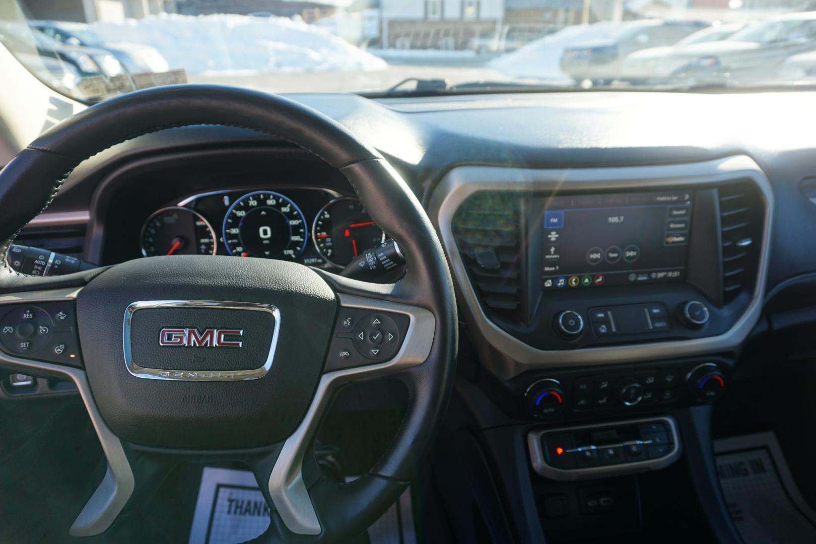 2020 Satin Steel Metallic /Dark Galvanized/Light Shale GMC ACADIA DENALI (1GKKNXLS7LZ) with an 3.6L V-6 gasoline direct injection engine, located at 312 Centre Ave, Schuylkill Haven, PA, 17972, (570) 593-5278, 40.638130, -76.177383 - Photo#34