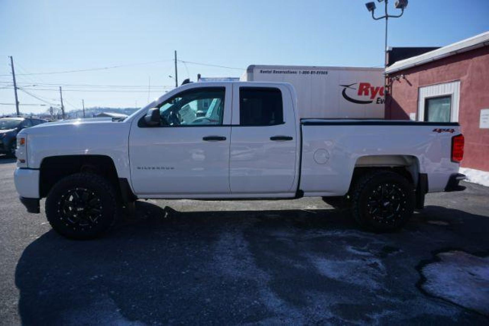 2018 Summit White /Dark Ash/Jet Black Chevrolet Silverado 1500 Custom (1GCVKPEC6JZ) with an EcoTec3 4.3L V-6 gasoline direct injection engine, located at 312 Centre Ave, Schuylkill Haven, PA, 17972, (570) 593-5278, 40.638130, -76.177383 - Photo#0