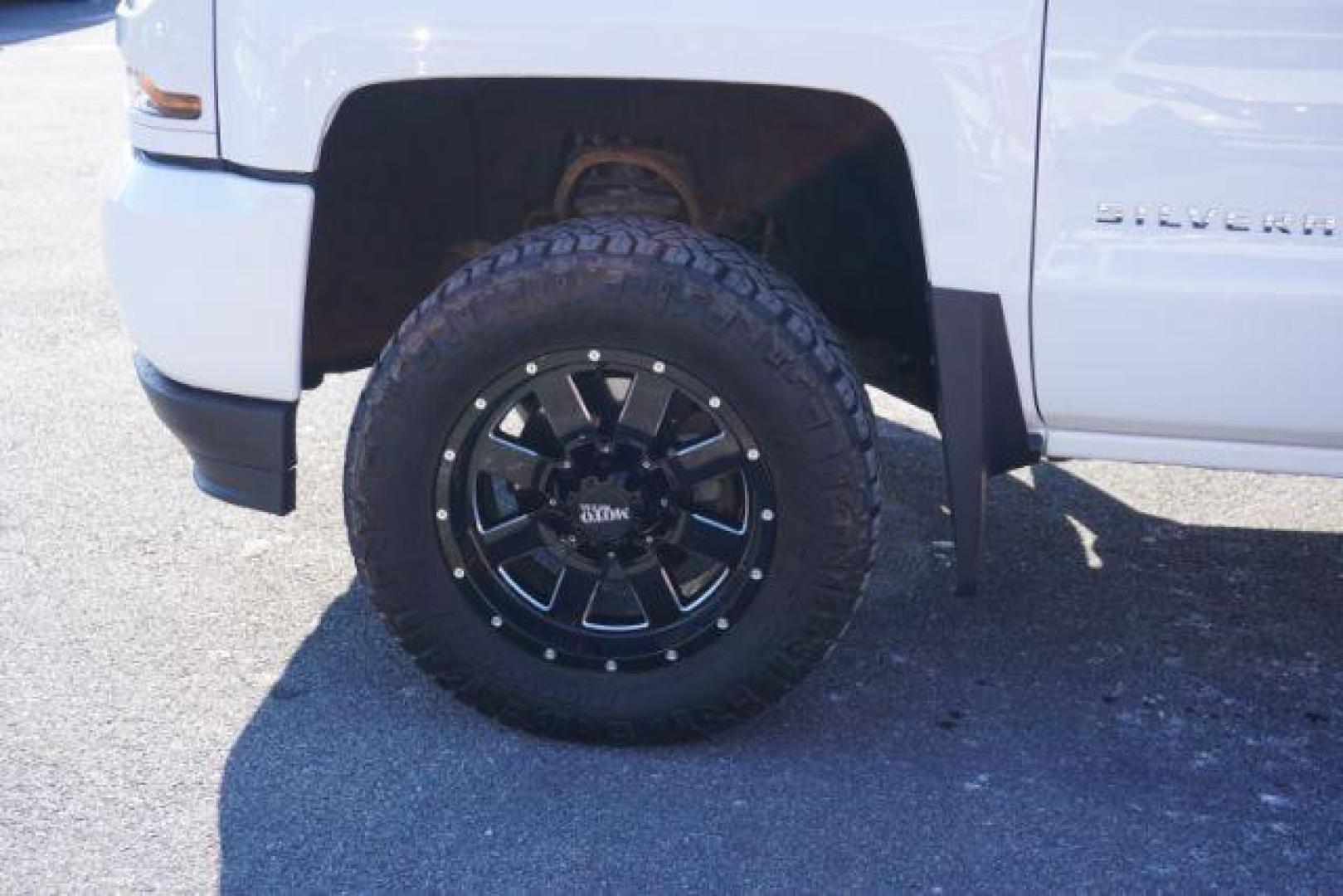 2018 Summit White /Dark Ash/Jet Black Chevrolet Silverado 1500 Custom (1GCVKPEC6JZ) with an EcoTec3 4.3L V-6 gasoline direct injection engine, located at 312 Centre Ave, Schuylkill Haven, PA, 17972, (570) 593-5278, 40.638130, -76.177383 - Photo#3