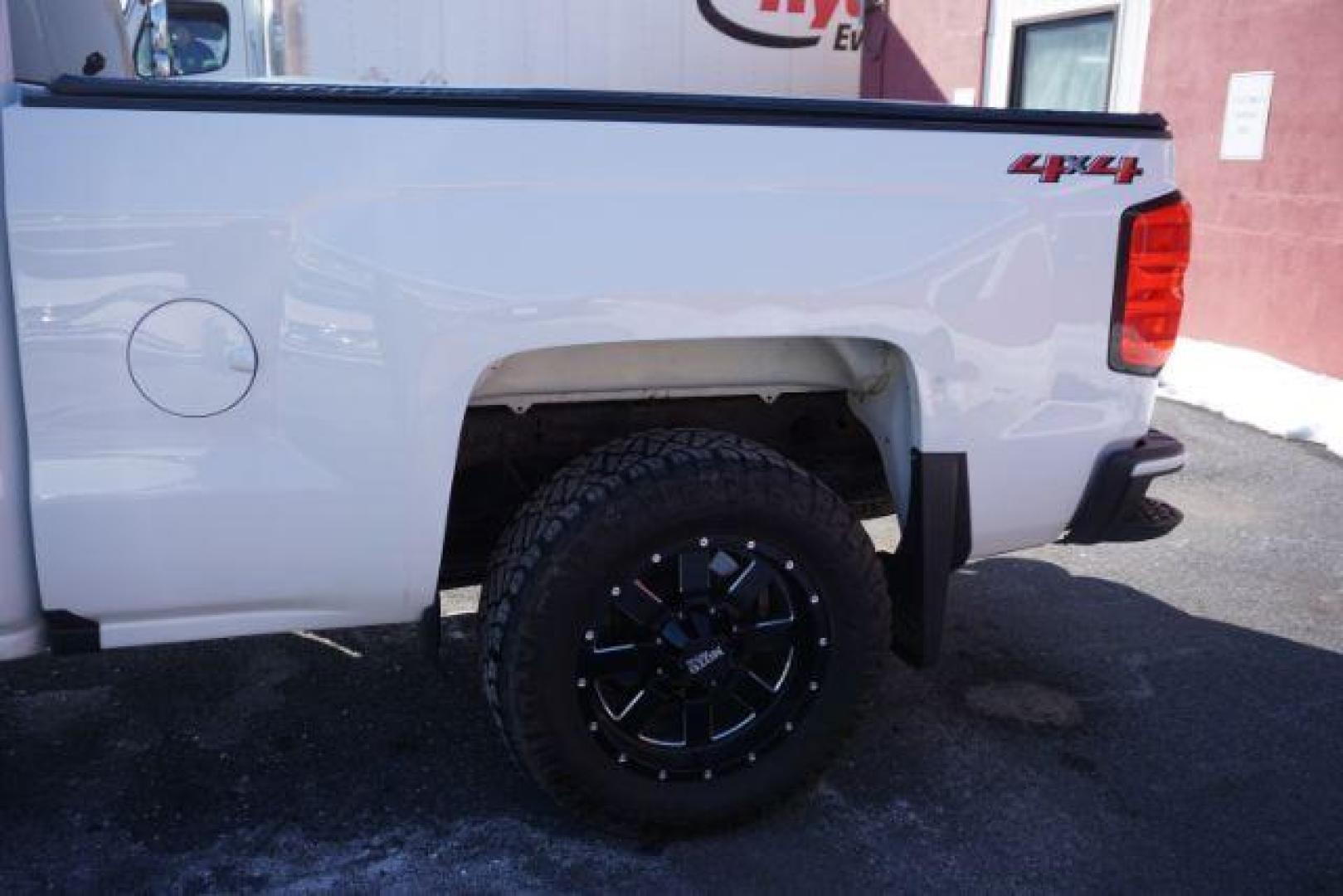 2018 Summit White /Dark Ash/Jet Black Chevrolet Silverado 1500 Custom (1GCVKPEC6JZ) with an EcoTec3 4.3L V-6 gasoline direct injection engine, located at 312 Centre Ave, Schuylkill Haven, PA, 17972, (570) 593-5278, 40.638130, -76.177383 - Photo#7