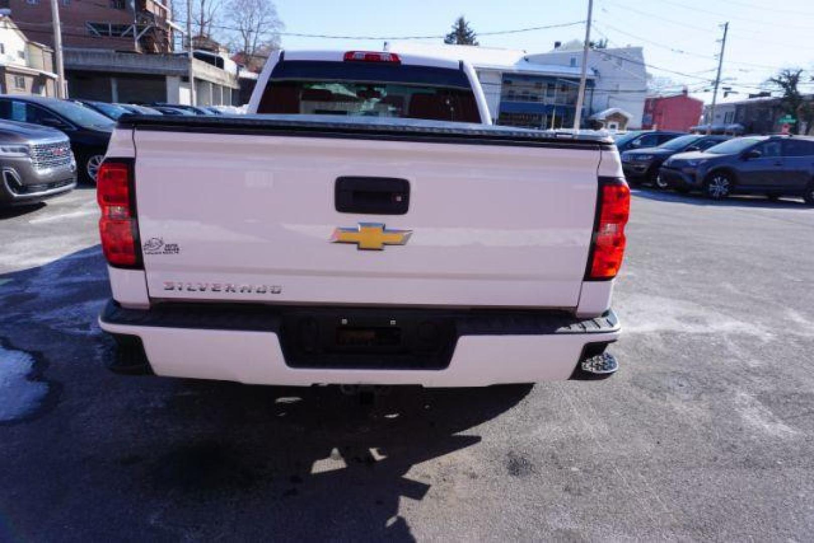 2018 Summit White /Dark Ash/Jet Black Chevrolet Silverado 1500 Custom (1GCVKPEC6JZ) with an EcoTec3 4.3L V-6 gasoline direct injection engine, located at 312 Centre Ave, Schuylkill Haven, PA, 17972, (570) 593-5278, 40.638130, -76.177383 - Photo#11