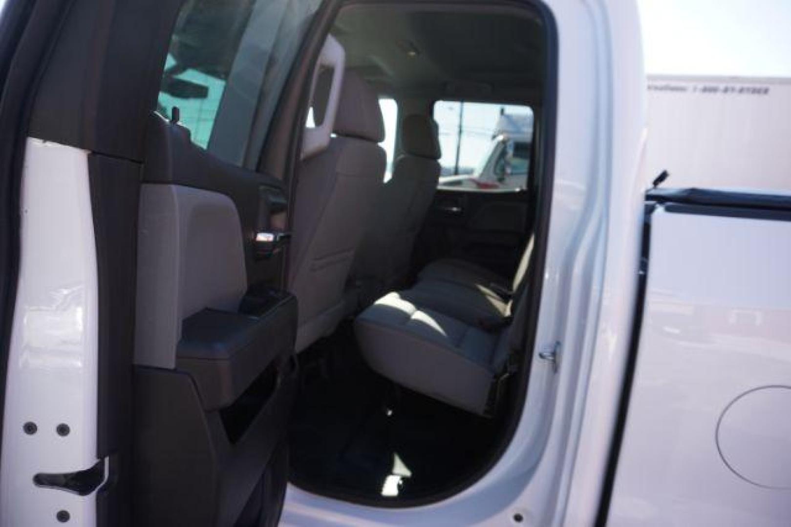 2018 Summit White /Dark Ash/Jet Black Chevrolet Silverado 1500 Custom (1GCVKPEC6JZ) with an EcoTec3 4.3L V-6 gasoline direct injection engine, located at 312 Centre Ave, Schuylkill Haven, PA, 17972, (570) 593-5278, 40.638130, -76.177383 - Photo#33