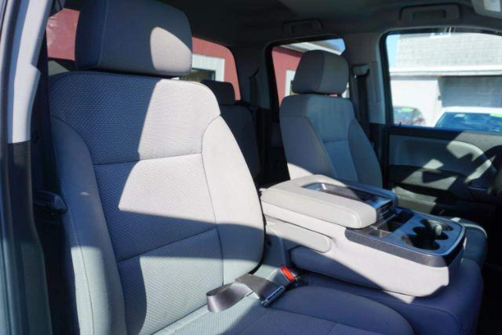 2018 Summit White /Dark Ash/Jet Black Chevrolet Silverado 1500 Custom (1GCVKPEC6JZ) with an EcoTec3 4.3L V-6 gasoline direct injection engine, located at 312 Centre Ave, Schuylkill Haven, PA, 17972, (570) 593-5278, 40.638130, -76.177383 - Photo#45