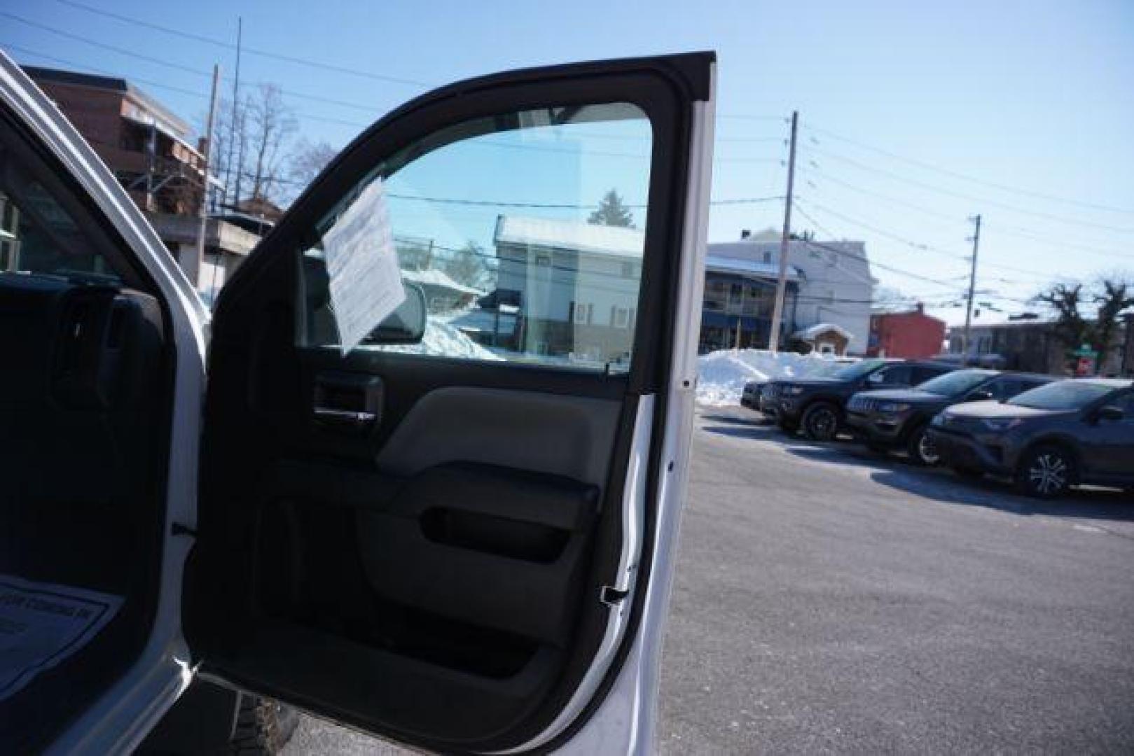 2018 Summit White /Dark Ash/Jet Black Chevrolet Silverado 1500 Custom (1GCVKPEC6JZ) with an EcoTec3 4.3L V-6 gasoline direct injection engine, located at 312 Centre Ave, Schuylkill Haven, PA, 17972, (570) 593-5278, 40.638130, -76.177383 - Photo#47
