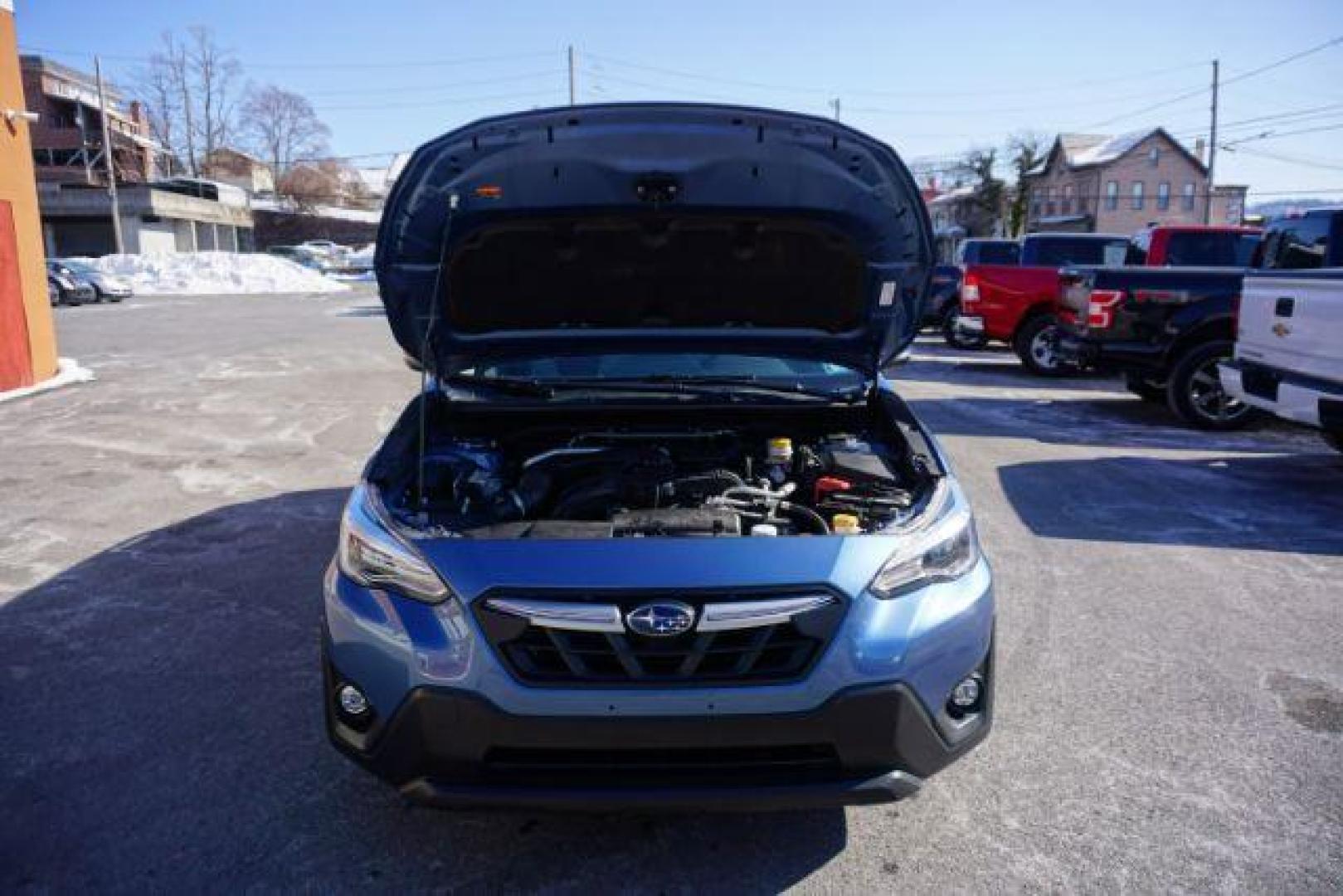 2021 Horizon Blue Pearl /2 tone gray Subaru Crosstrek Limited (JF2GTHMC2MH) with an 2.5L H-4 gasoline direct injection engine, located at 312 Centre Ave, Schuylkill Haven, PA, 17972, (570) 593-5278, 40.638130, -76.177383 - Photo#25
