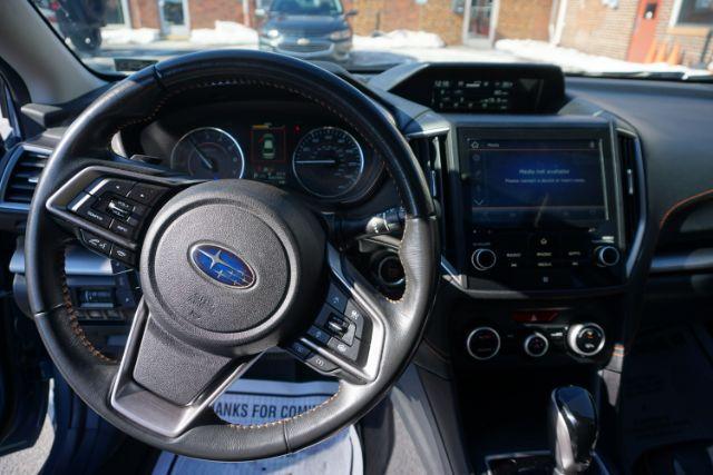 2021 Horizon Blue Pearl /2 tone gray Subaru Crosstrek Limited (JF2GTHMC2MH) with an 2.5L H-4 gasoline direct injection engine, located at 312 Centre Ave, Schuylkill Haven, PA, 17972, (570) 593-5278, 40.638130, -76.177383 - Photo#32