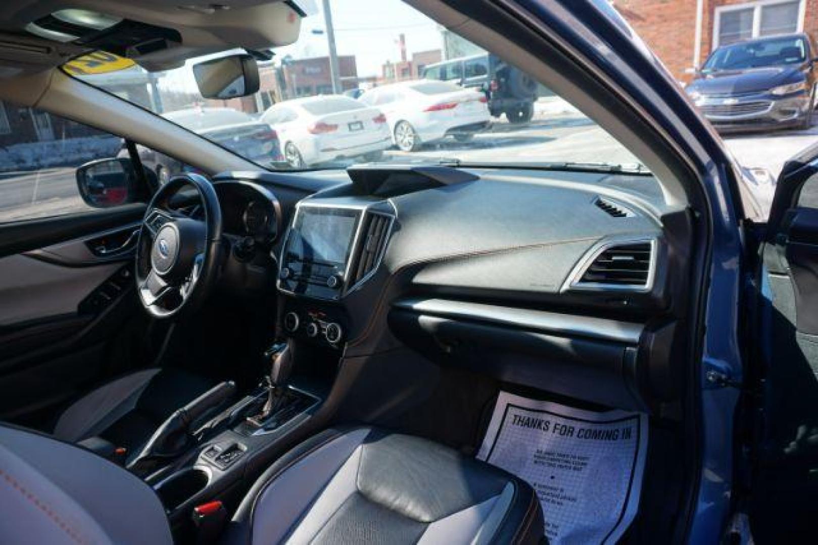 2021 Horizon Blue Pearl /2 tone gray Subaru Crosstrek Limited (JF2GTHMC2MH) with an 2.5L H-4 gasoline direct injection engine, located at 312 Centre Ave, Schuylkill Haven, PA, 17972, (570) 593-5278, 40.638130, -76.177383 - Photo#48