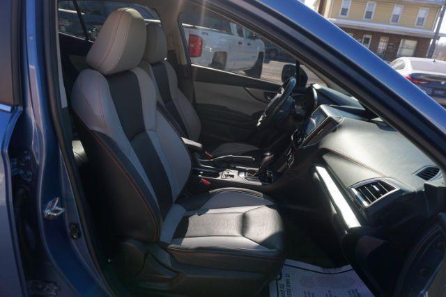 2021 Horizon Blue Pearl /2 tone gray Subaru Crosstrek Limited (JF2GTHMC2MH) with an 2.5L H-4 gasoline direct injection engine, located at 312 Centre Ave, Schuylkill Haven, PA, 17972, (570) 593-5278, 40.638130, -76.177383 - Photo#49