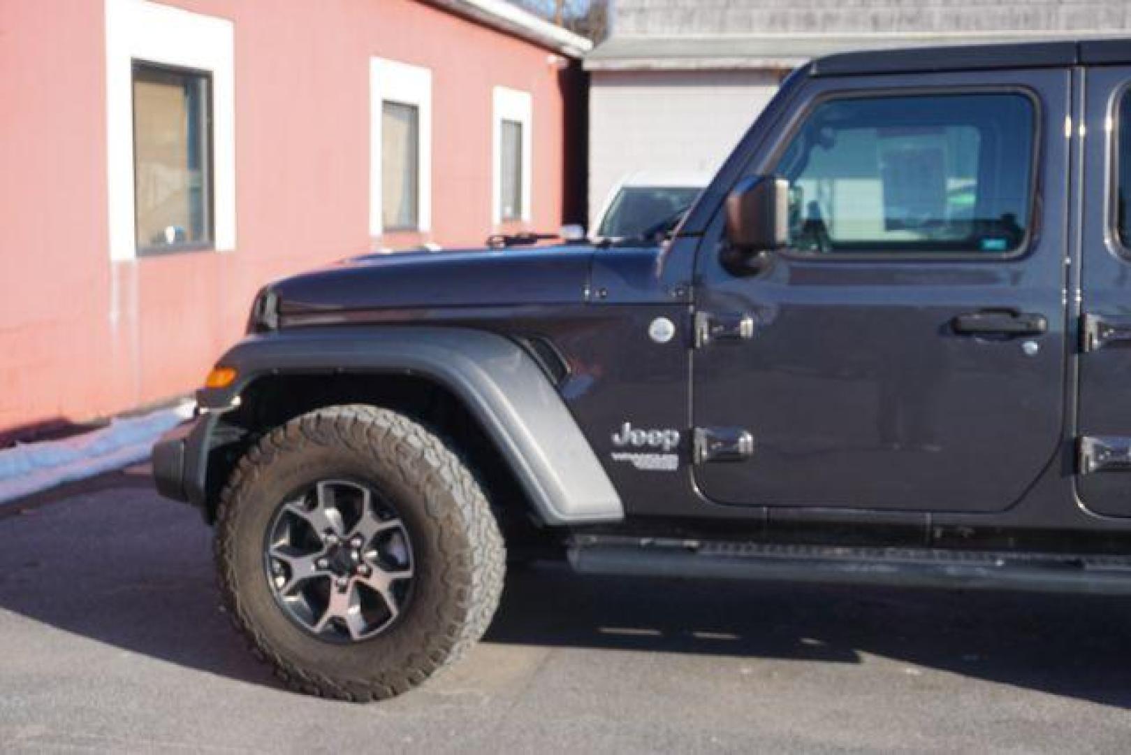 2020 Sting-Gray Clearcoat /Black Jeep Wrangler Unlimited Sport S 4X4 (1C4HJXDG3LW) , located at 312 Centre Ave, Schuylkill Haven, PA, 17972, (570) 593-5278, 40.638130, -76.177383 - Photo#1