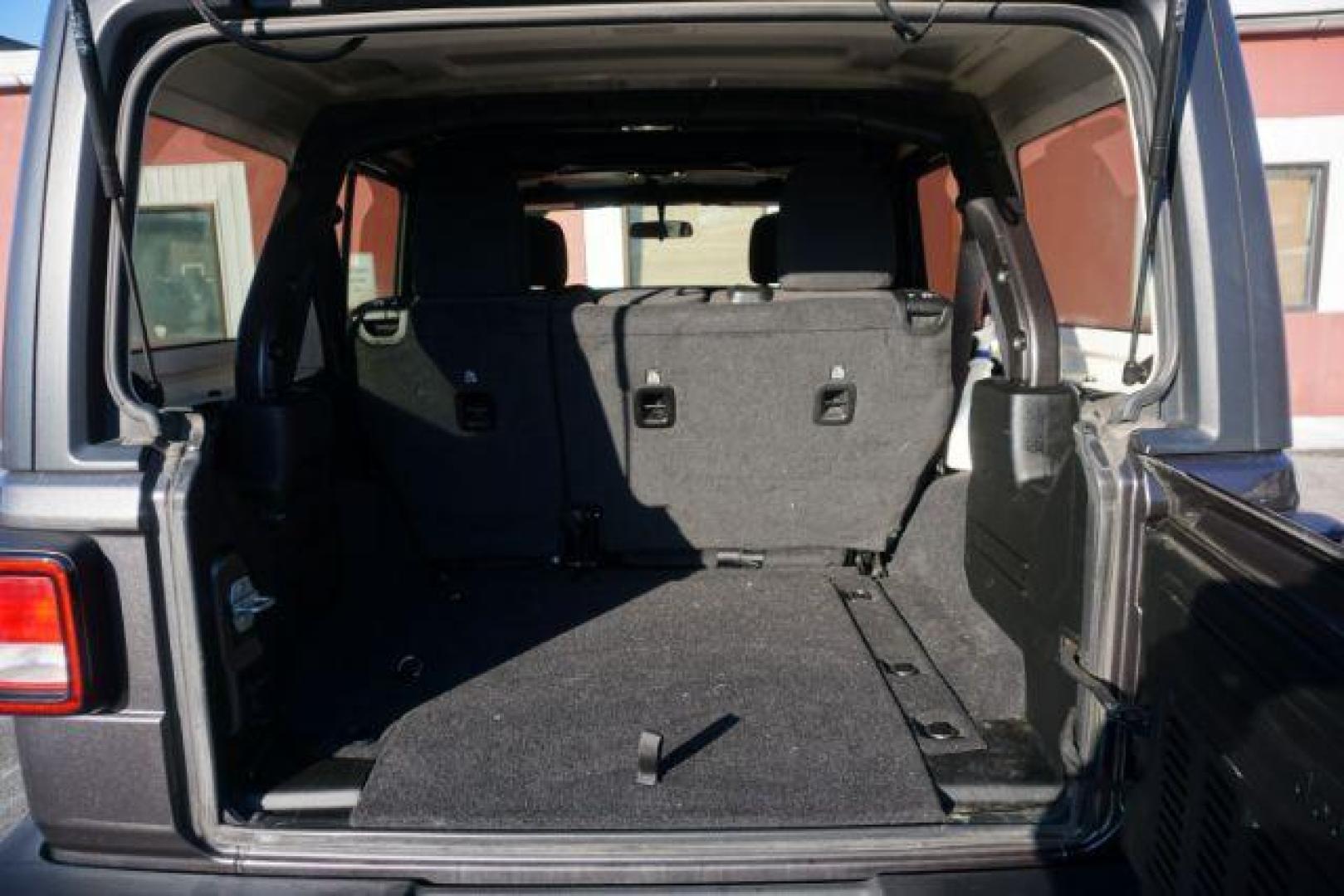 2020 Sting-Gray Clearcoat /Black Jeep Wrangler Unlimited Sport S 4X4 (1C4HJXDG3LW) , located at 312 Centre Ave, Schuylkill Haven, PA, 17972, (570) 593-5278, 40.638130, -76.177383 - Photo#12