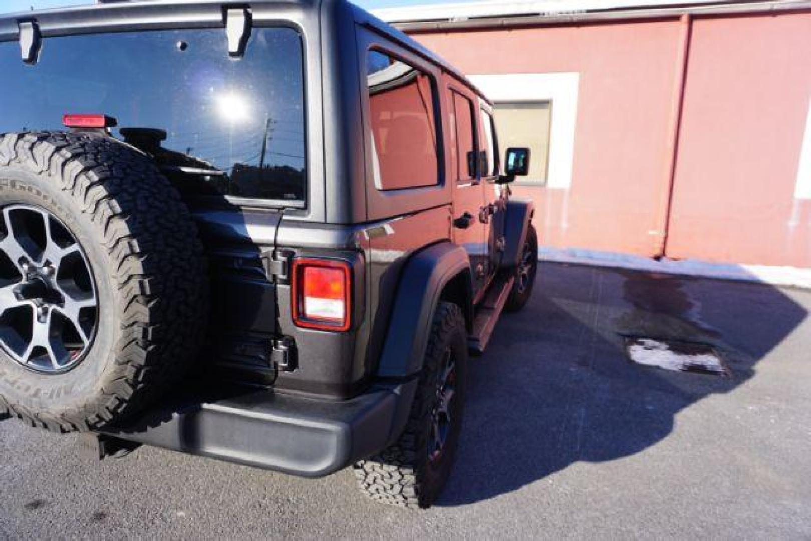 2020 Sting-Gray Clearcoat /Black Jeep Wrangler Unlimited Sport S 4X4 (1C4HJXDG3LW) , located at 312 Centre Ave, Schuylkill Haven, PA, 17972, (570) 593-5278, 40.638130, -76.177383 - Photo#13